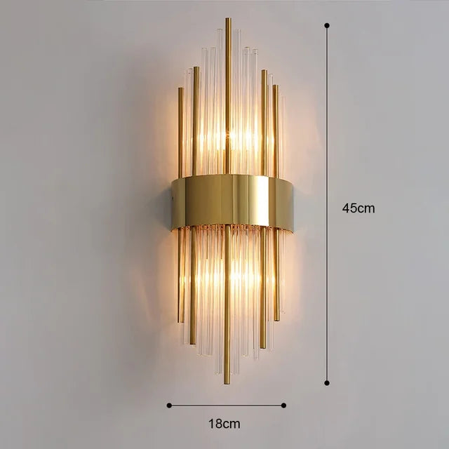 Aurelle Valen Regal vägglampa för inomhusbruk med elegant ljus