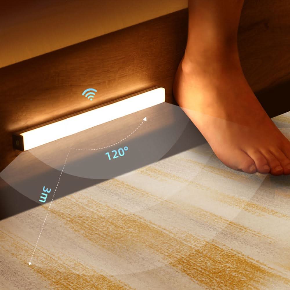 LED-list med rörelsesensor | Sladdlöst varmt nattljus