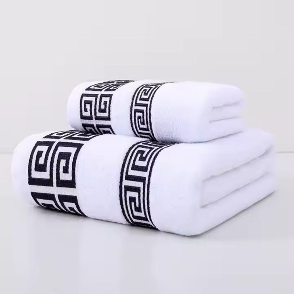 Premium pehmeä kangaspyyhesetti 2-pack