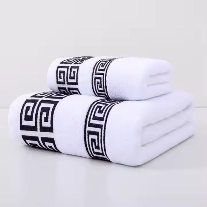 Premium pehmeä kangaspyyhesetti 2-pack