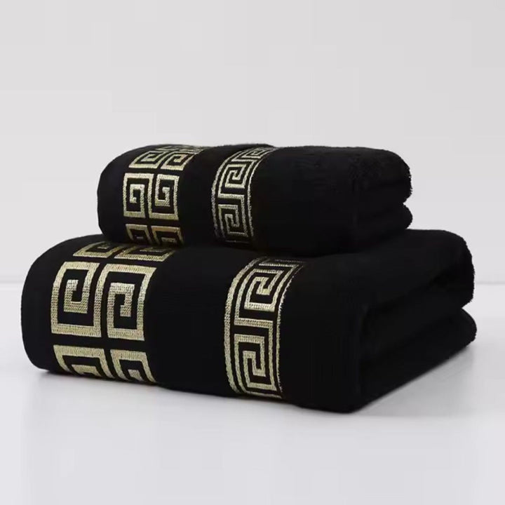 Premium pehmeä kangaspyyhesetti 2-pack