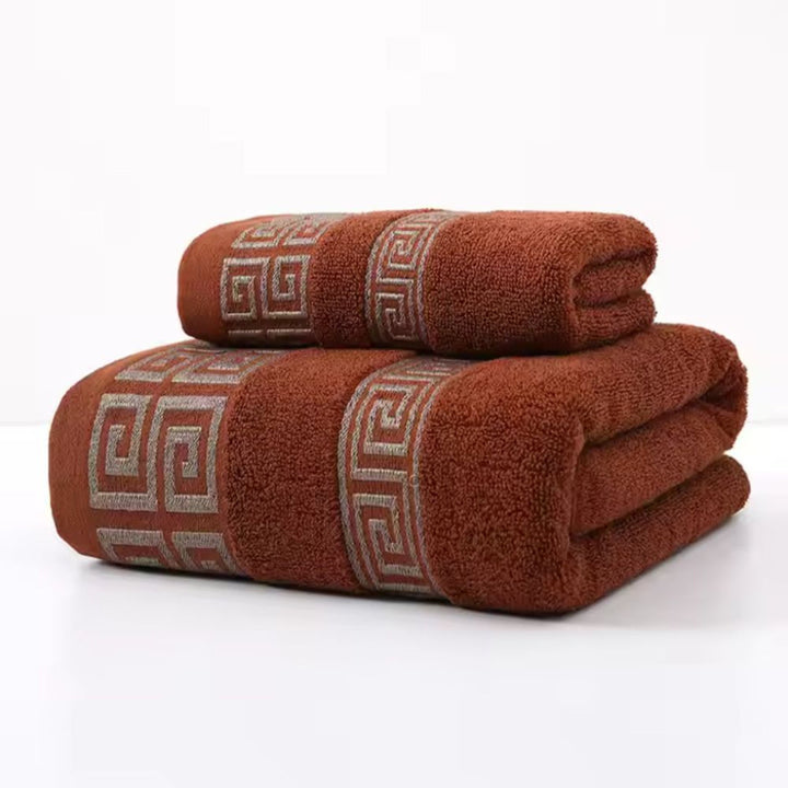 Premium pehmeä kangaspyyhesetti 2-pack