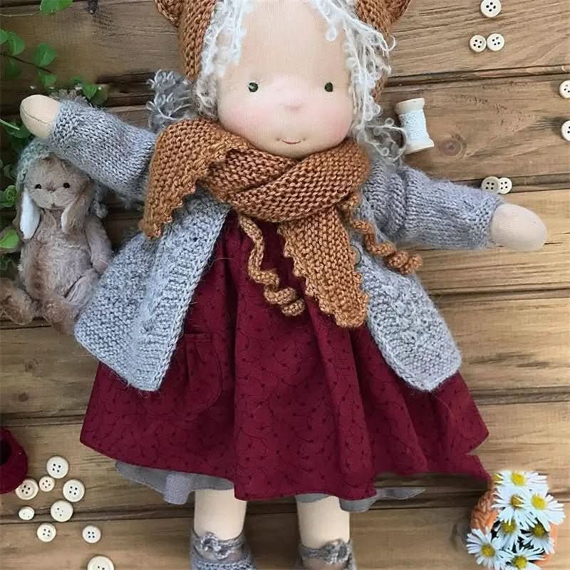 AMORELLA – Handgjord Waldorfdocka med tillbehör