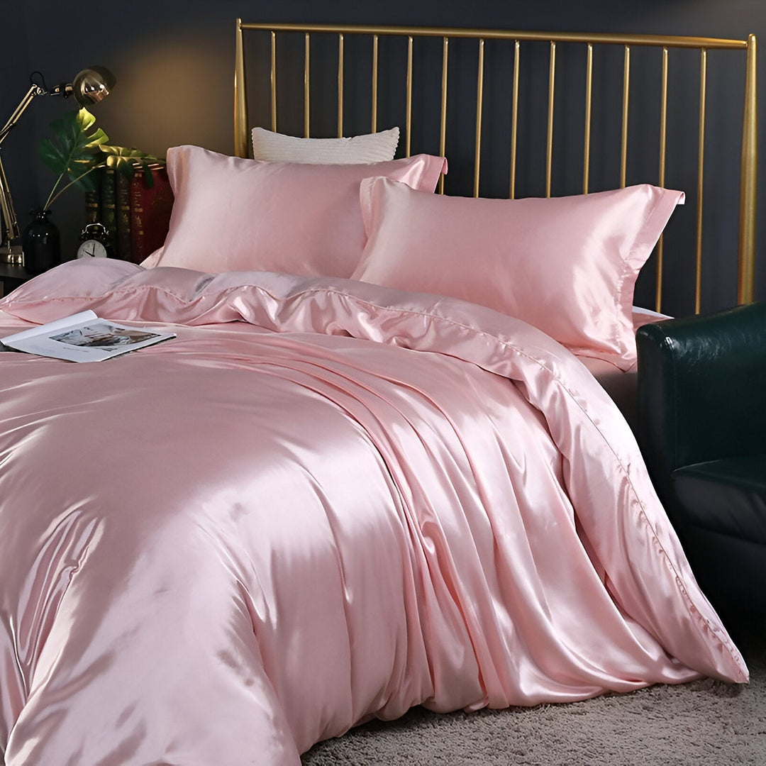 Luxe Silk Filt - Påslakanset i Lyxigt Mullbärssilke
