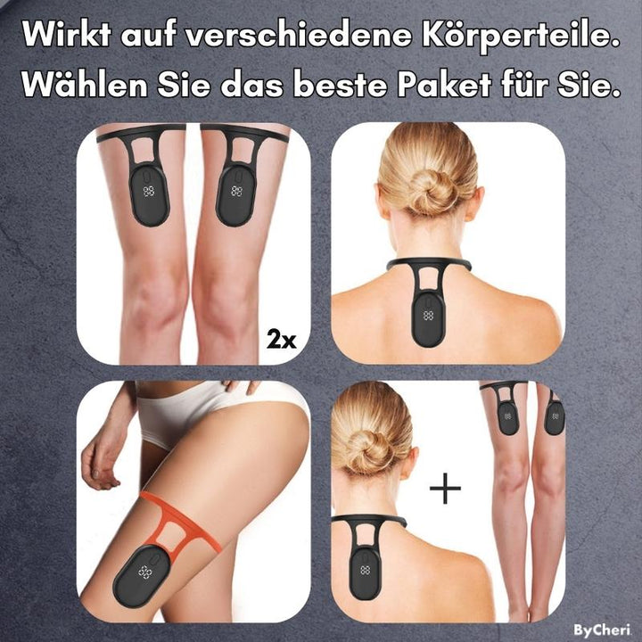 Ultraljuds-lymfdränagemassageapparat för nacken