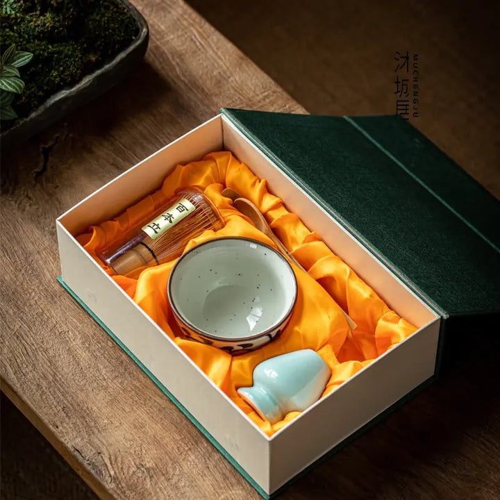 ZenMatcha – Traditionell presentset med matcha
