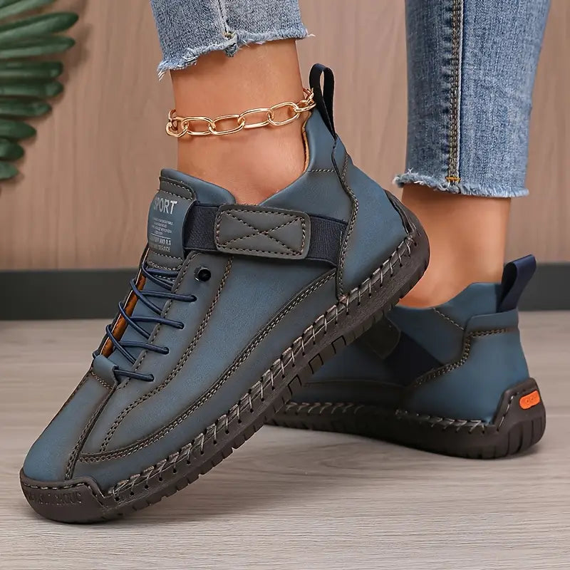 Bekväma, stödjande slip-on-sneakers