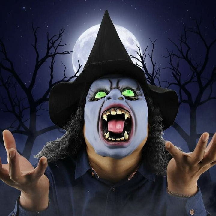 Halloweenmask i latex | Realistisk och elastisk | Vuxen