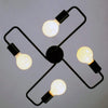 Silva Vintage LED-taklampa i industriell stil för vardagsrum, metall, 5 färger