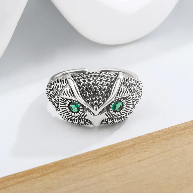 Uggla Ring i sterlingsilver
