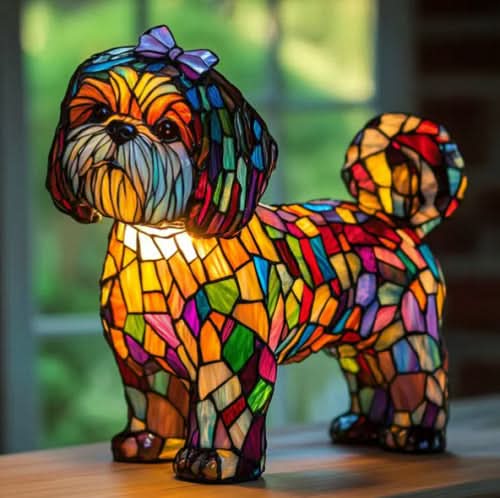 Nattlampa i djurdesign | Varmt ljus | USB-drift med strömbrytare | GlowPaws
