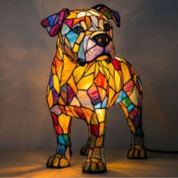 Nattlampa i djurdesign | Varmt ljus | USB-drift med strömbrytare | GlowPaws