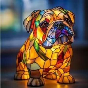 Nattlampa i djurdesign | Varmt ljus | USB-drift med strömbrytare | GlowPaws