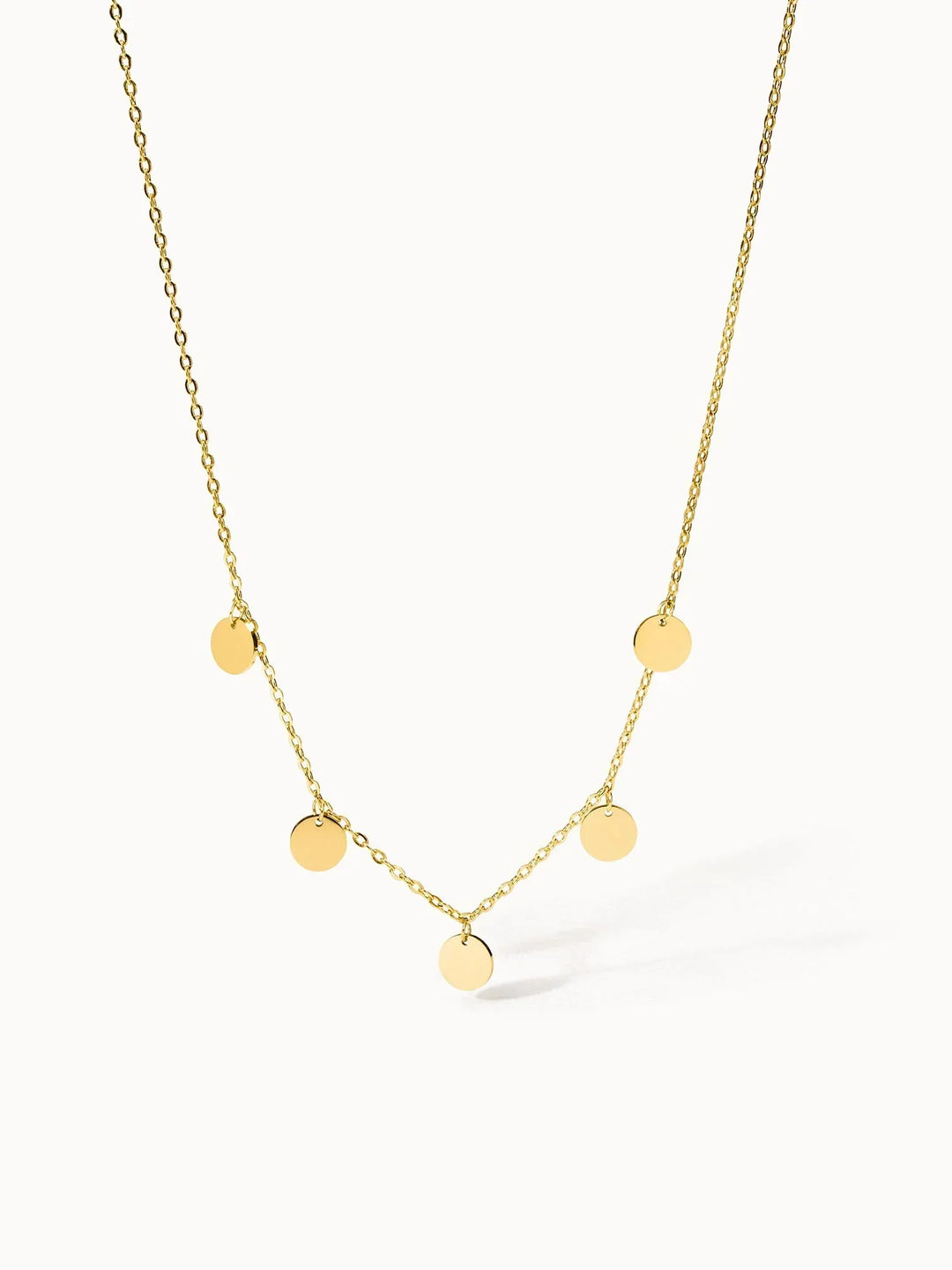 Elegant halsband i vitguld med en förfinad utstrålning