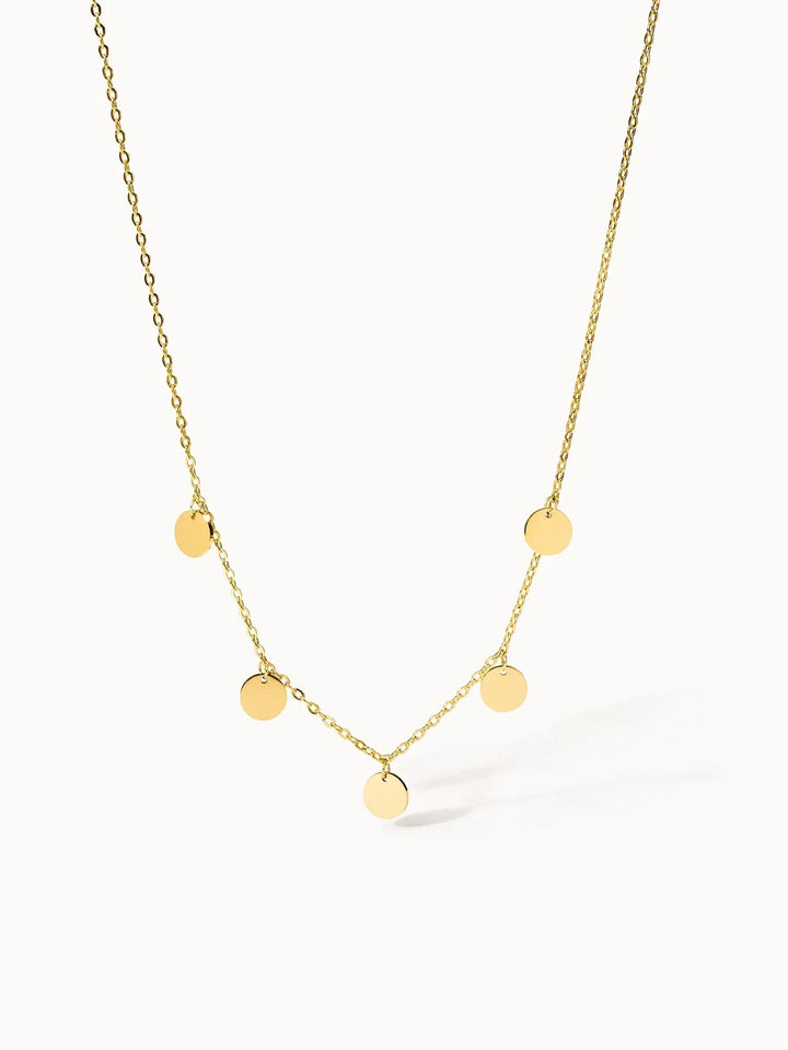 Elegant halsband i vitguld med en förfinad utstrålning