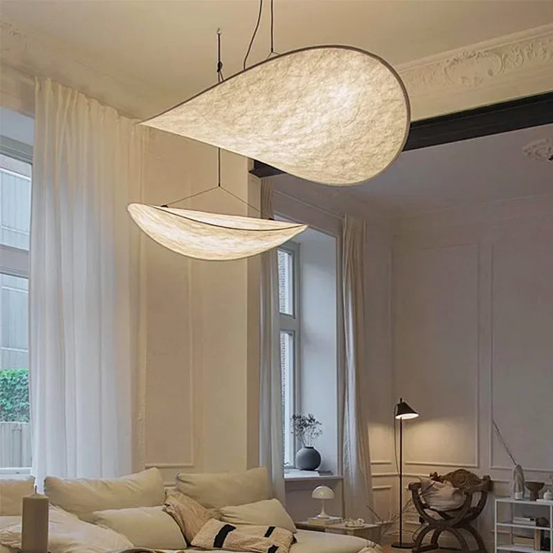 Lunara-lampa i chipsform för hantverksmässig stämningsbelysning