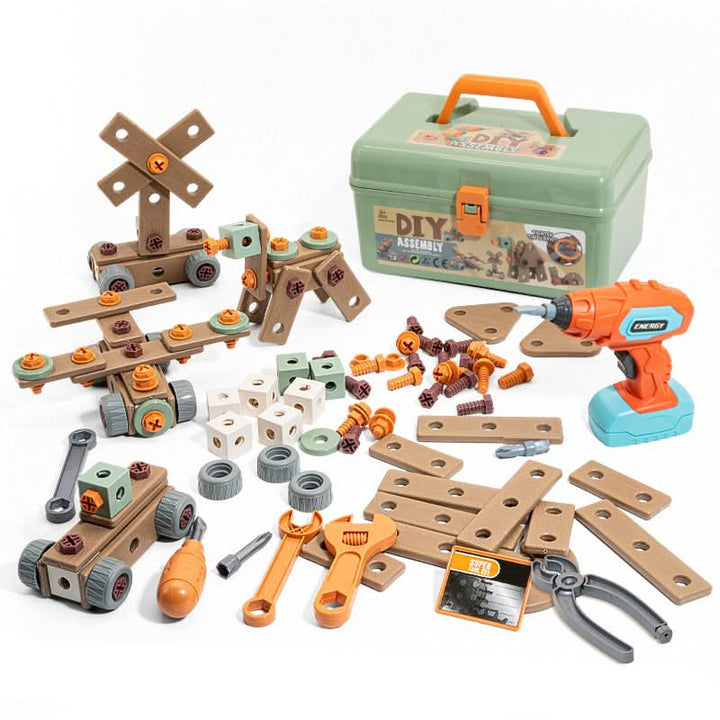 BUILDMASTER – verktygsset för kreativa barn från 3 år