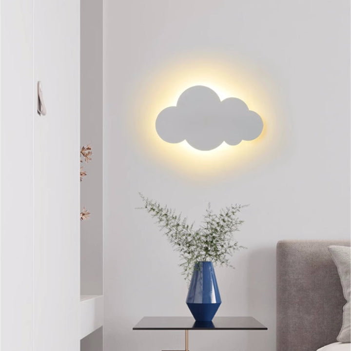 Minimalistisk modern molnformad väggplafond Aria
