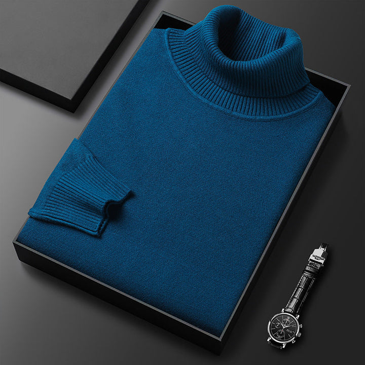 Mäns turtleneck tröja