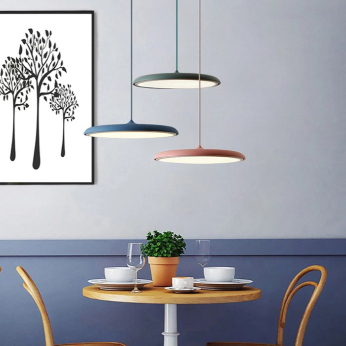 Nordic Glow LED-taklampa – Ljus Skandinavisk Design
