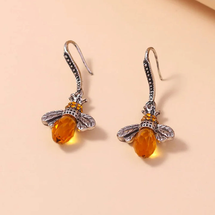 Vintage Bi Halsband & Örhängen Set