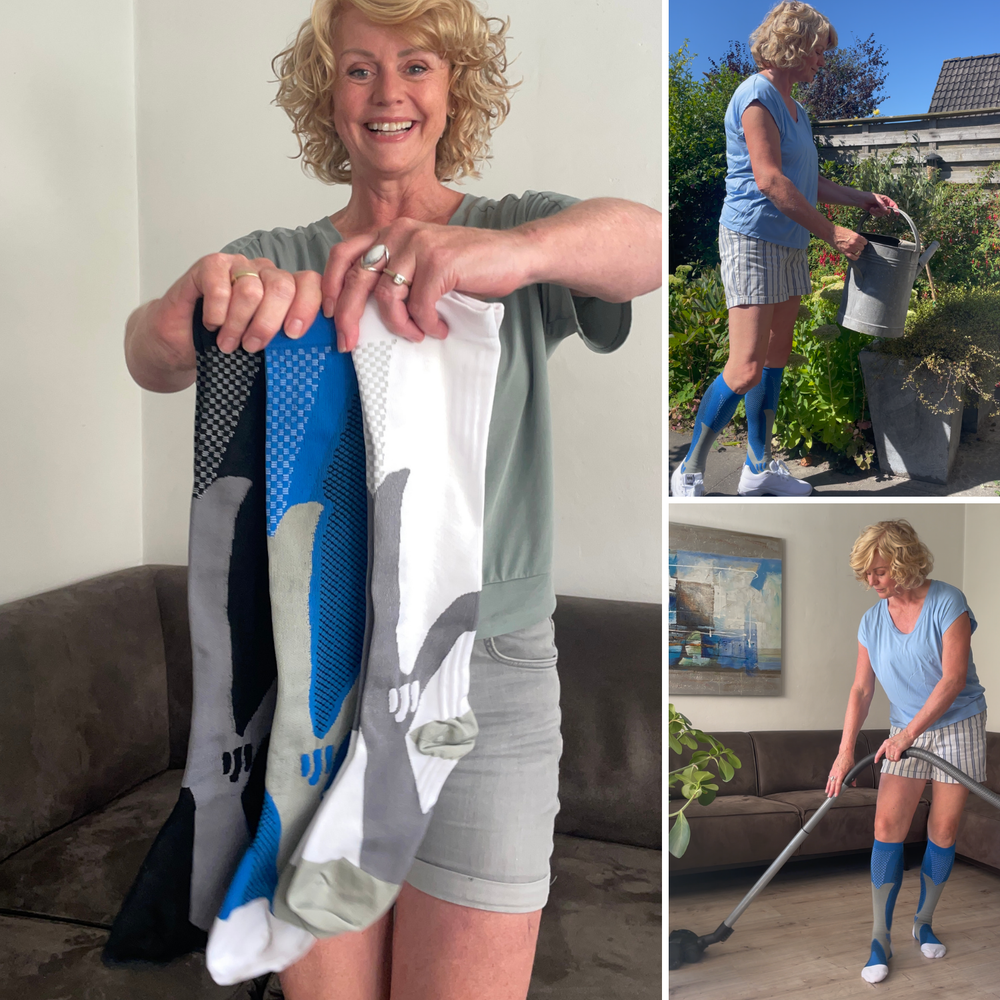 Kompressionsstrumpor rekommenderade av läkare