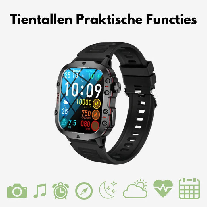 Vattentät outdoor-smartwatch – TrailMate