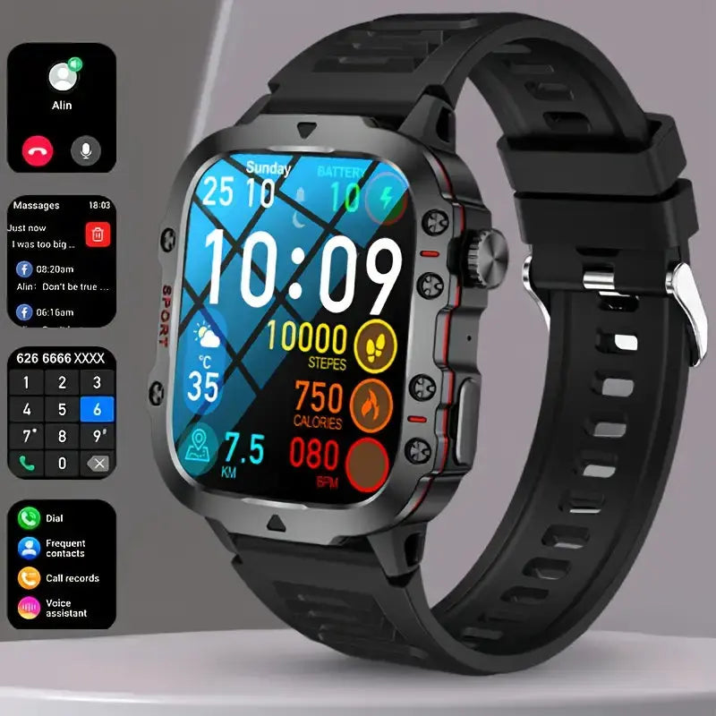 Vattentät outdoor-smartwatch – TrailMate
