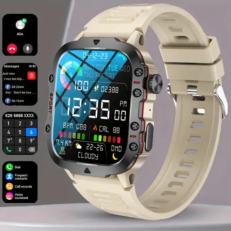Vattentät outdoor-smartwatch – TrailMate