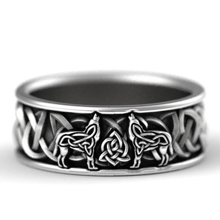 Viking Varg Ring Statement-smycke