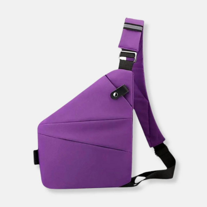 Varkaussuojattu crossbody-matkakassi – turvallinen, kevyt ja handsfree-organisaattori kaupunki- ja arkipäiväkäyttöön