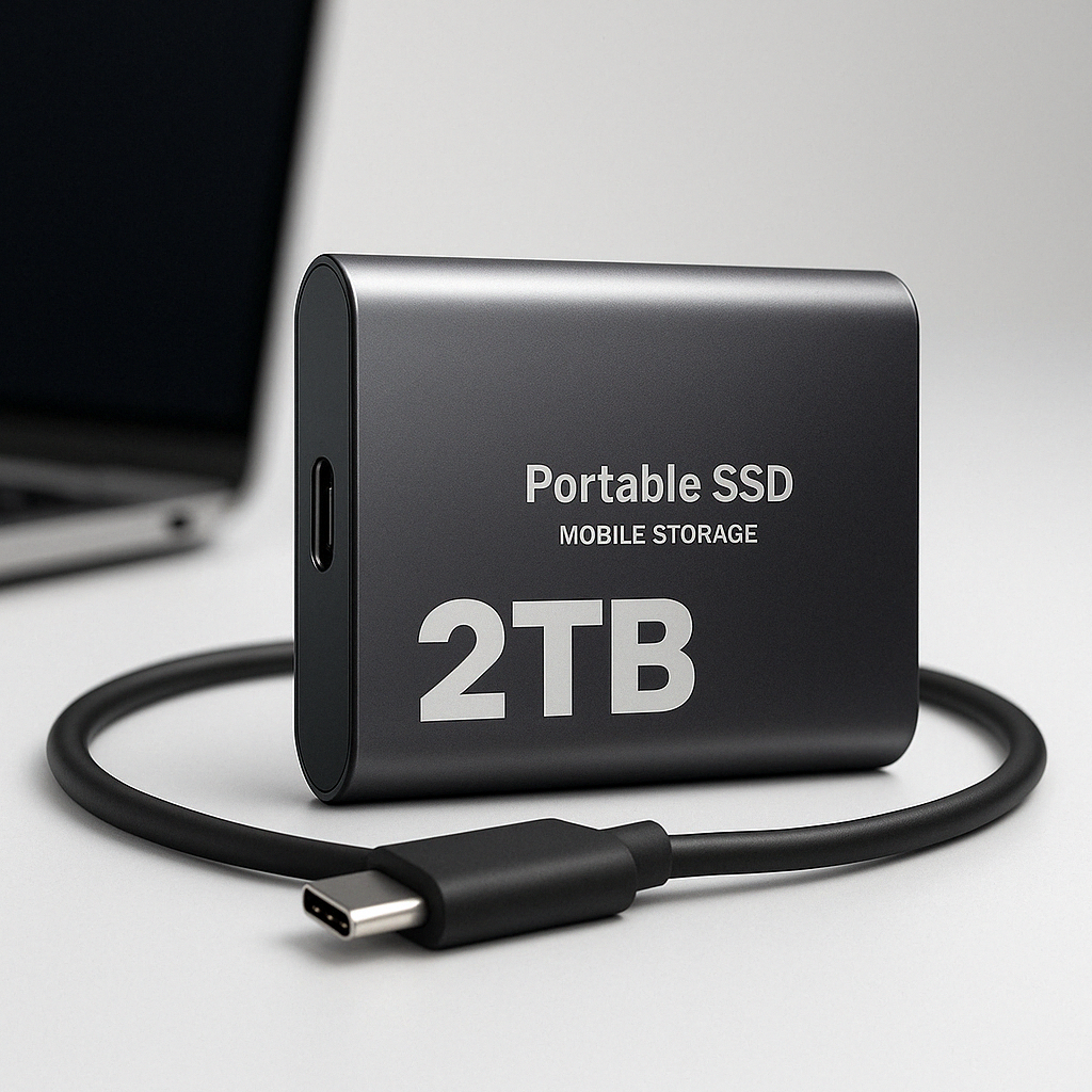 Extern SSD 2TB med USB-C