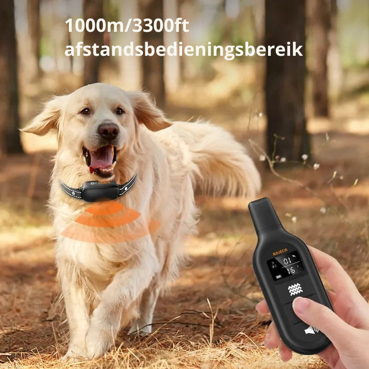 ProTrain – Laddningsbart och vattentätt hundträningshalsband