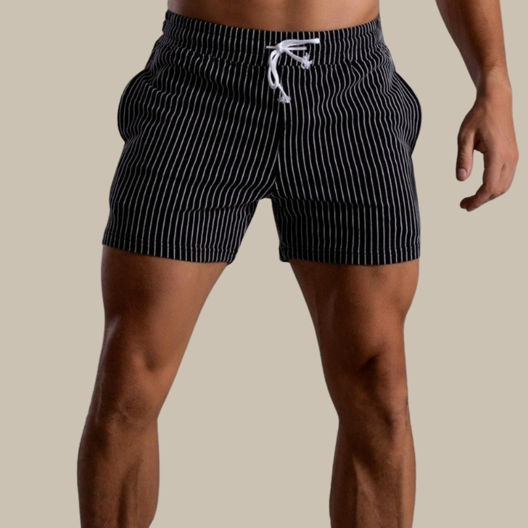 Superstretchiga träningsshorts för herrar