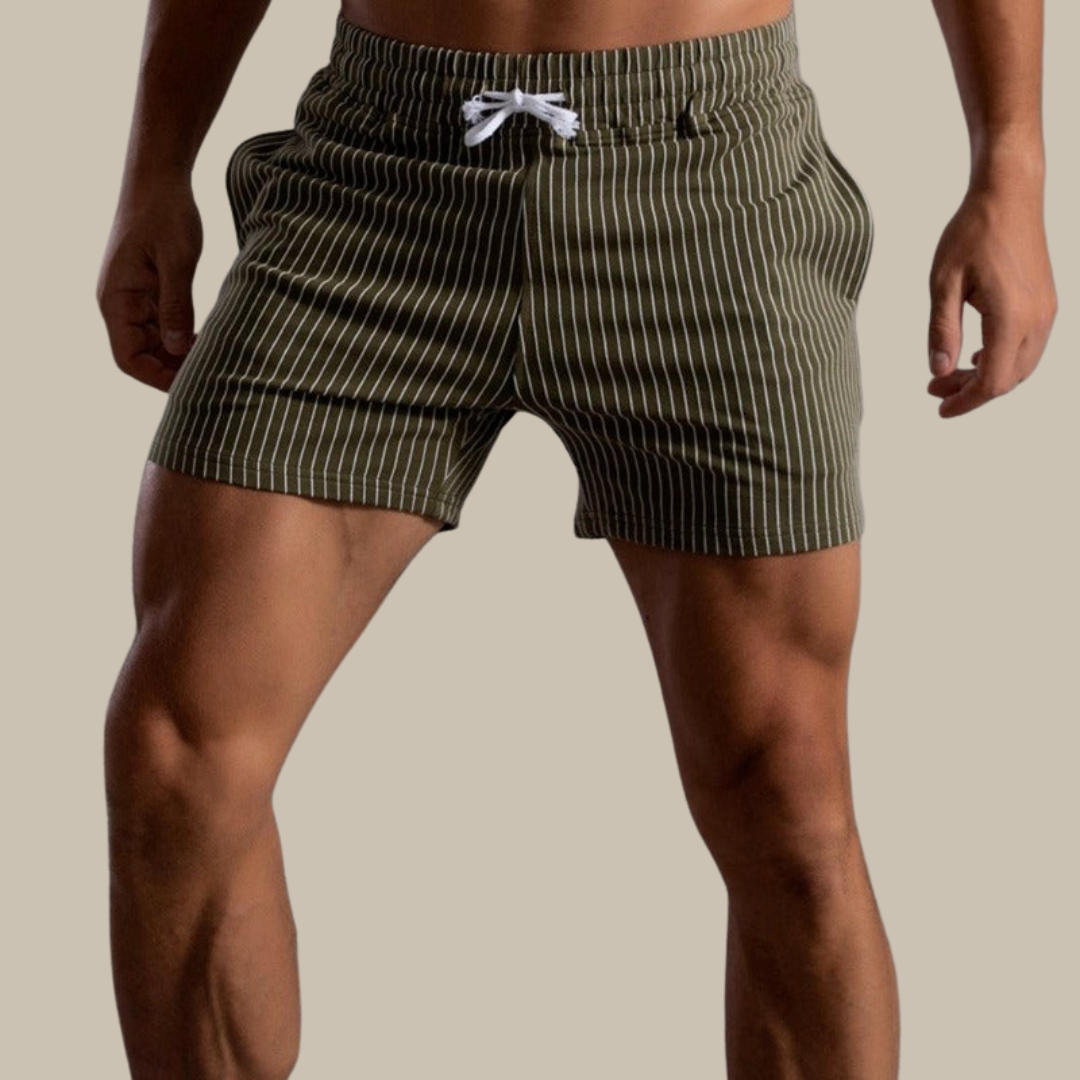 Superstretchiga träningsshorts för herrar