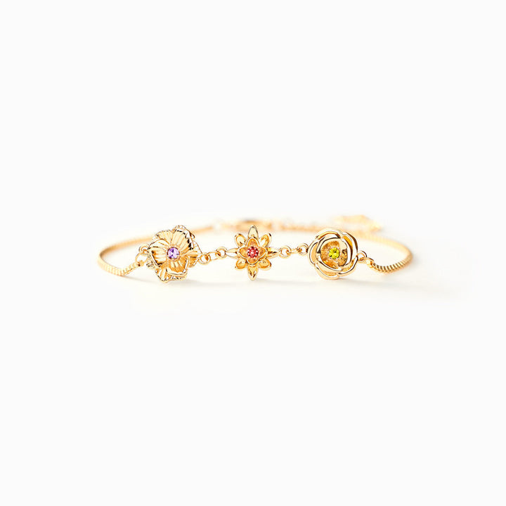 Armband med födelseblommor - En blomma per barn