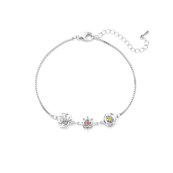 Armband med födelseblommor - En blomma per barn