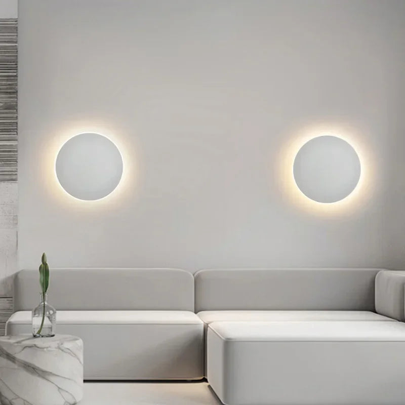 Modern LED-vägglampa – Lumeo