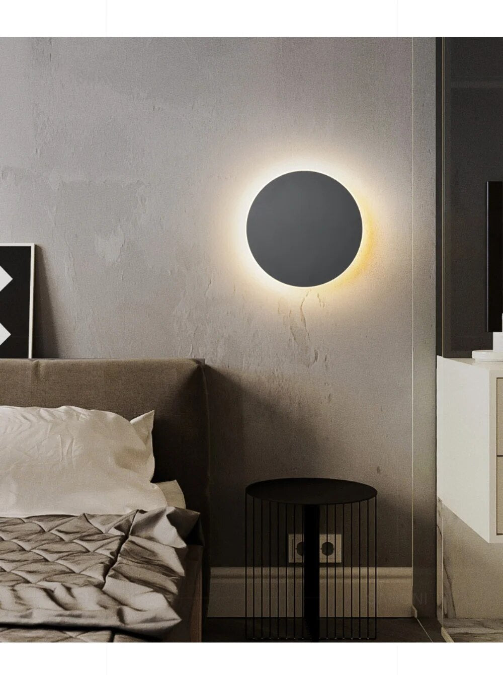 Modern LED-vägglampa – Lumeo