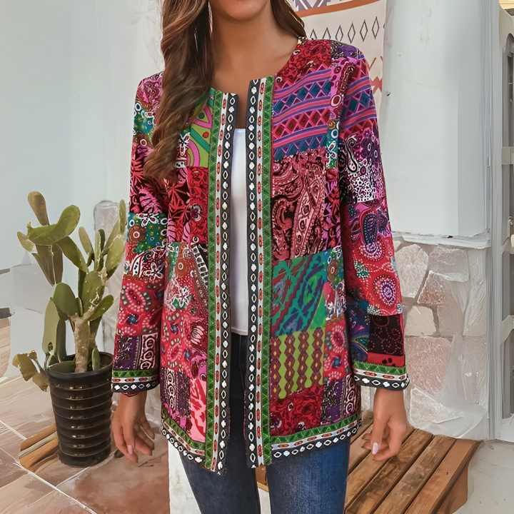 Retroinspireret strikket cardiganRetroinspireret strikket cardigan