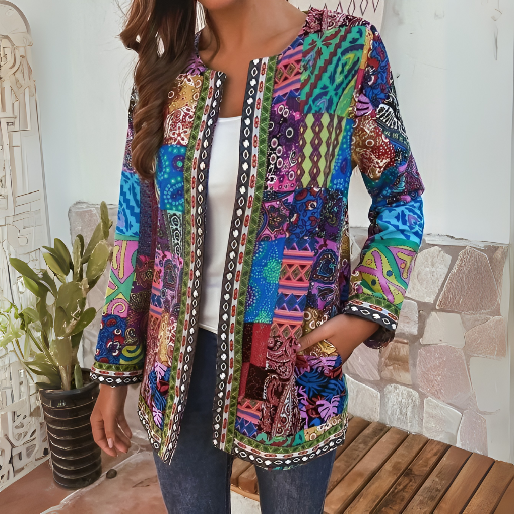 Retroinspireret strikket cardiganRetroinspireret strikket cardigan