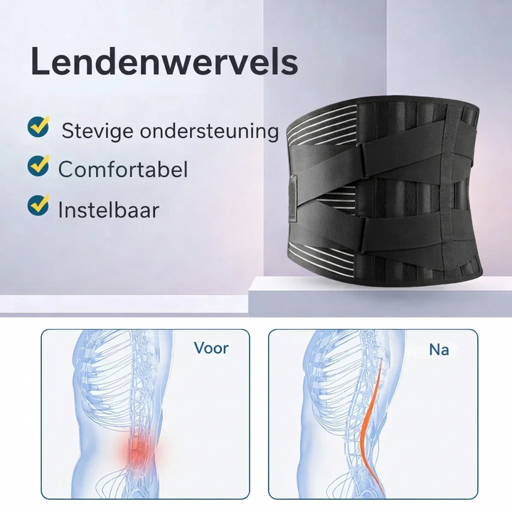 Ländryggsstöd | 360° ryggstabilisering
