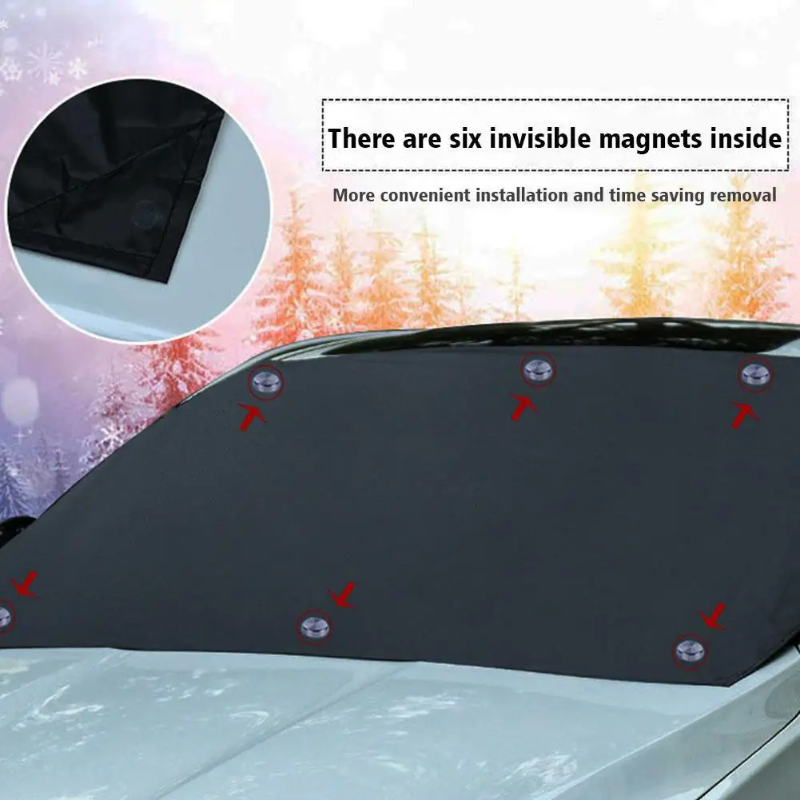 Magnetiskt vindrutetäcke för alla väderförhållanden – FrostGuardia