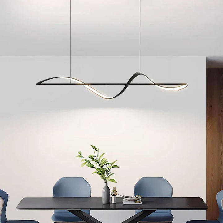 Hänglampa "Fala" – modern LED-lampa för bord eller köksö