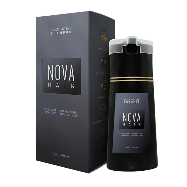 NovaHair Schampo med Direktfärg – Uppfriskande Hårfärg