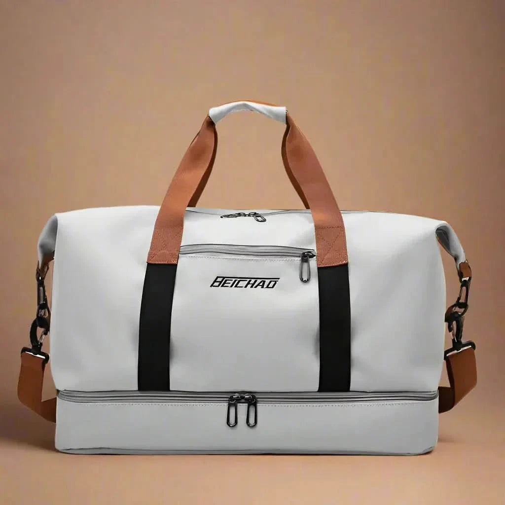 FlexFit Pro Träningsväska – Perfekt organiserad för fitness och resor