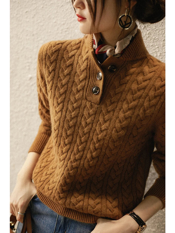 Arden kashmircardigan med knappar