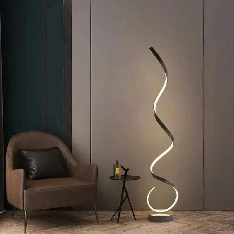 Golvlampa LED Spiral Istanbul - Energisnål belysning, elegant design