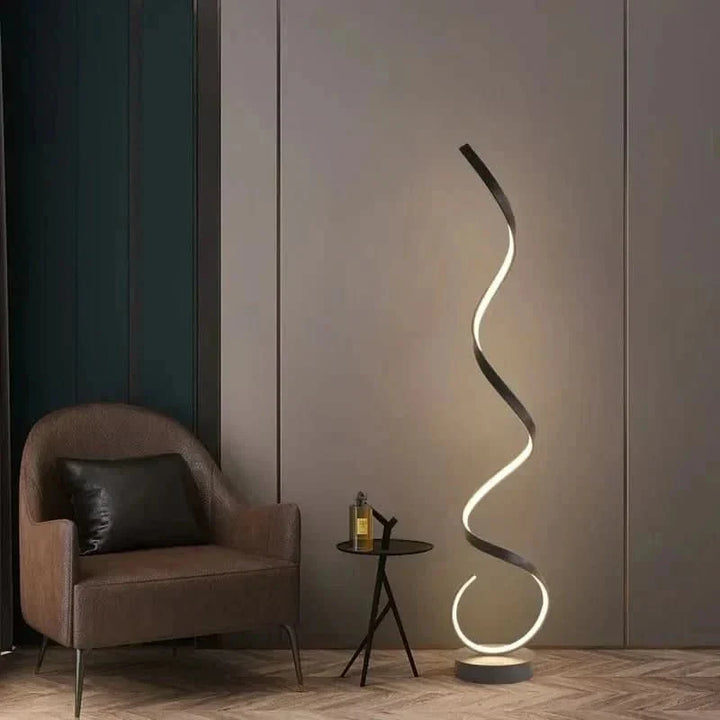 Golvlampa LED Spiral Istanbul - Energisnål belysning, elegant design
