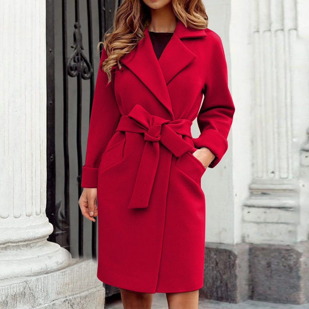 Jemina - Lång trenchcoat vinterjacka